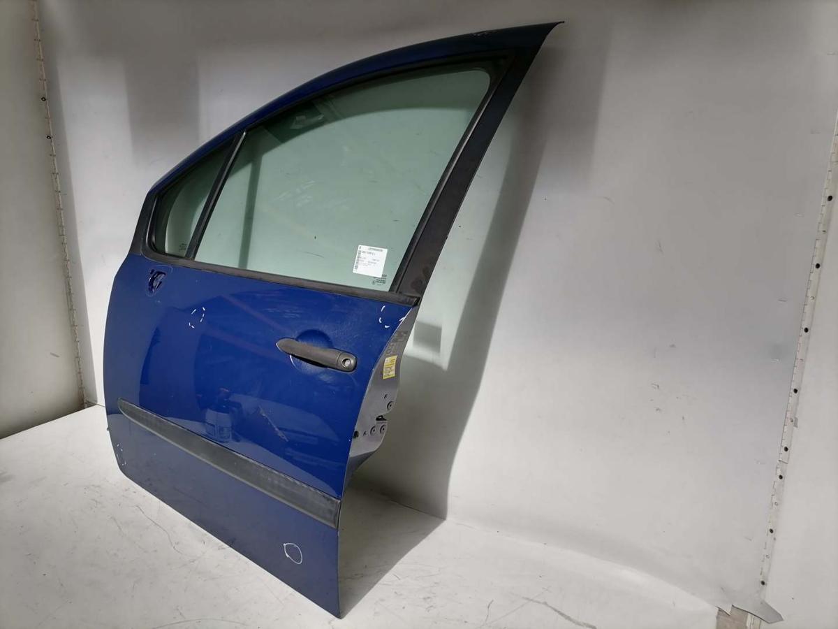 Renault Grand Modus original T&uuml;r vorn links OV460 K&ouml;nigsblau Rohbau Bj.2008